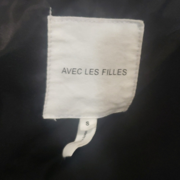 𝅺NWOT AVEC LES FILLES Star Camo Print Long Jacket - Picture 9 of 11